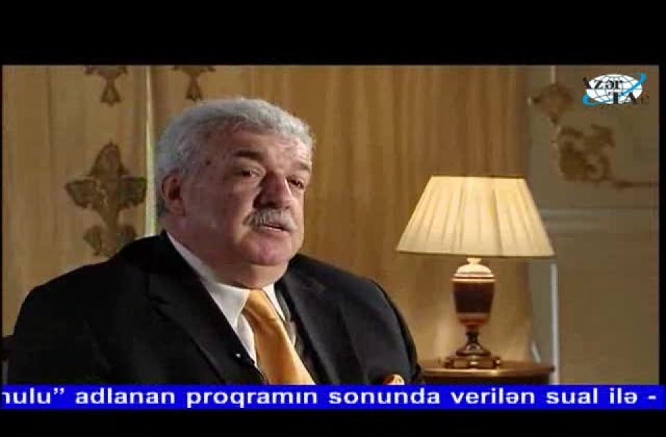 Azərbaycan Prezidenti İlham Əliyevin İTAR-TASS-ın baş direktorunun birinci müavini Mixail Qusmana İTAR-TASS agentliyi və “Rossiya 24” telekanalı üçün müsahibəsi