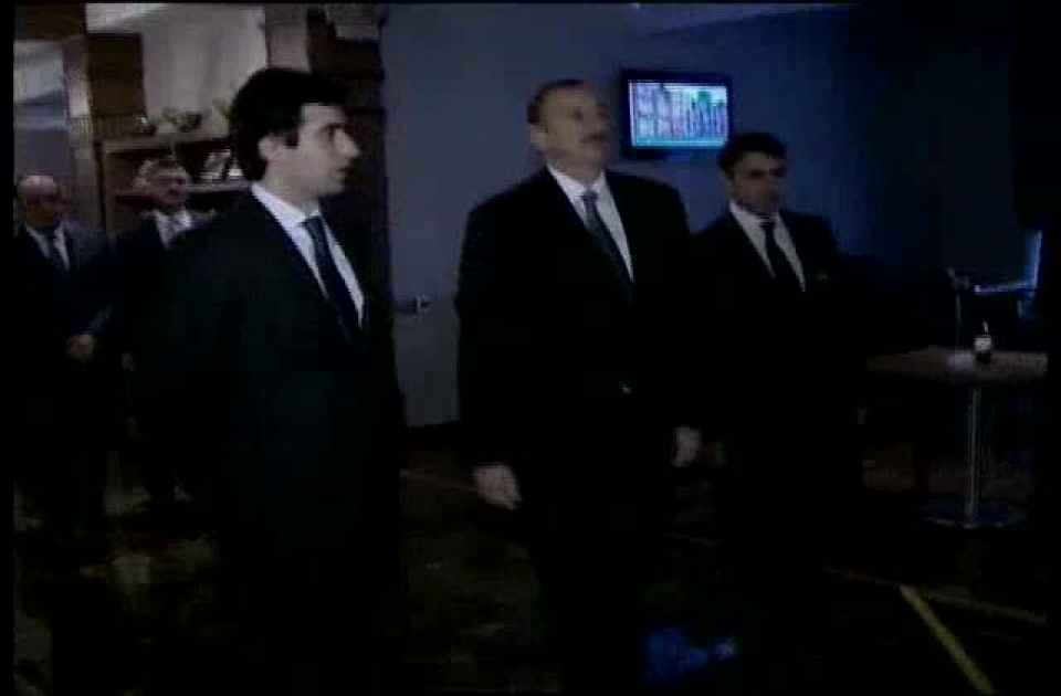 President Ilham Aliyev inaugurates El Resort hotel in Gakh region