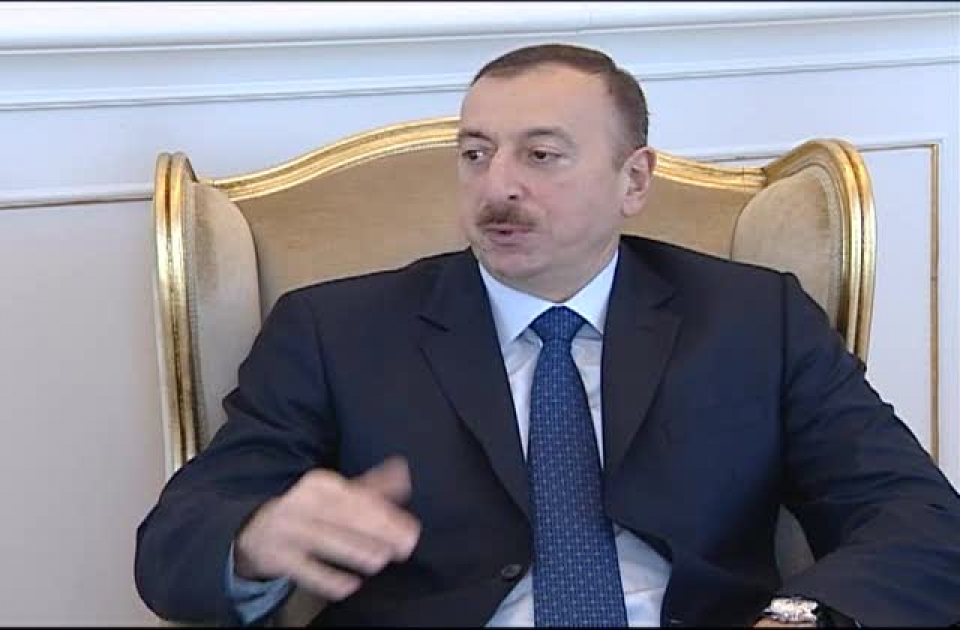 Azerbaijan`s President accepts credentials of new Swedish ambassador