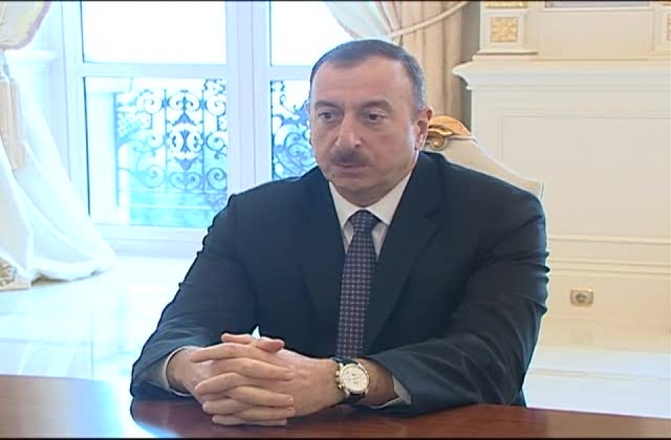 President Ilham Aliyev receives President of Russia`s VTB Bank Andrey Kostin