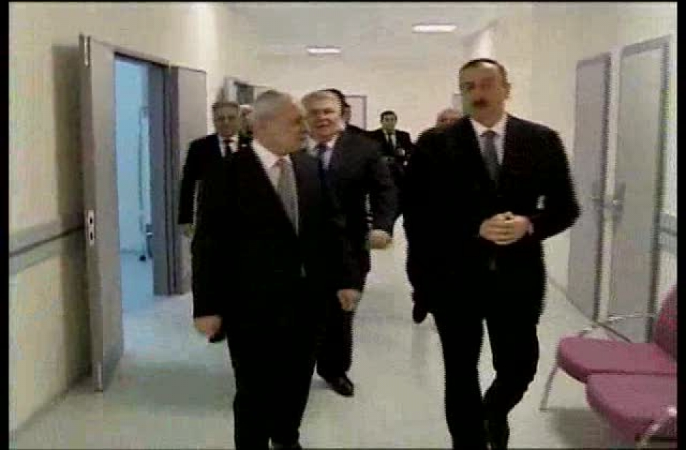 President Ilham Aliyev inaugurates Central Hospital of Shaki region