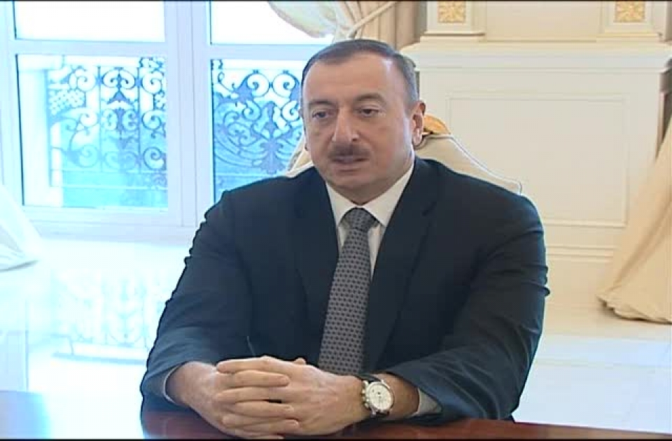 President of Azerbaijan receives Mayor of Tbilisi Gigi Ugulava