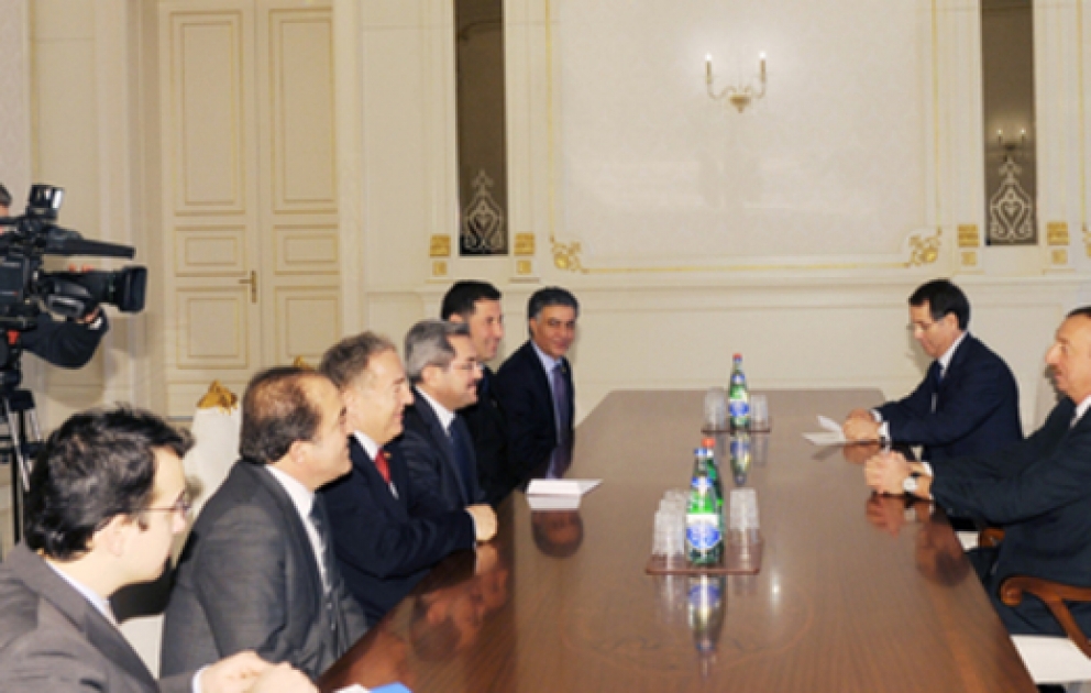 Azerbaijani President receives co-chair of Turkey-Azerbaijan interparliamentary friendship group at Turkish parliament
