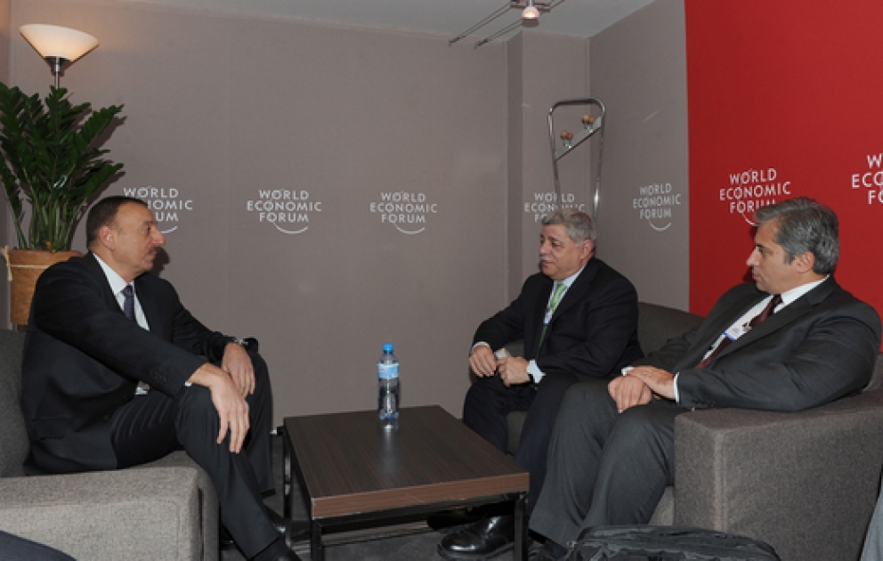 President Ilham Aliyev meets Jordan`s Premier