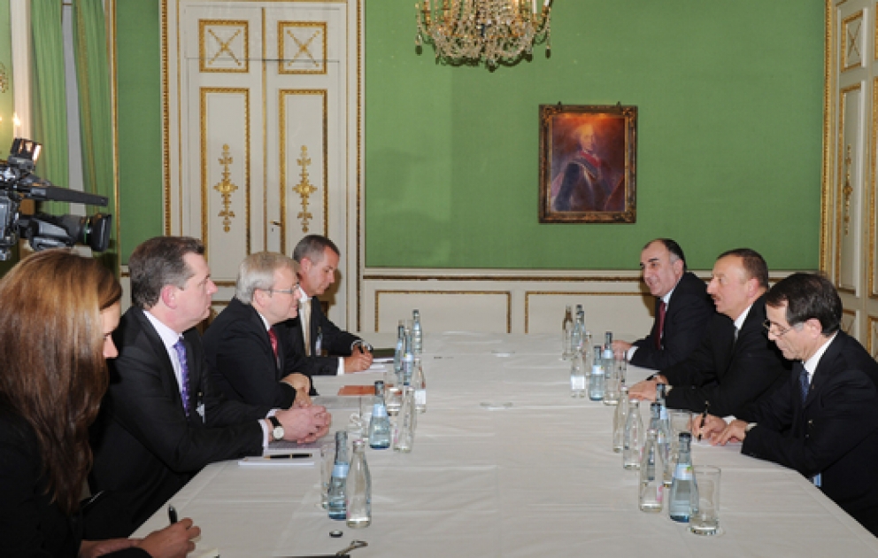 Azerbaijani President meets Australian foreign minister in Munich