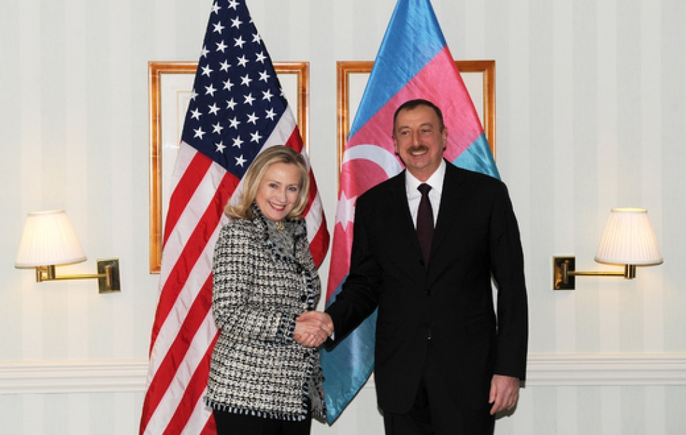 Azerbaijani President meets U.S. Secretary of State