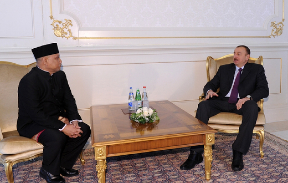 President Ilham Aliyev receives credentials of incoming Indonesian ambassador