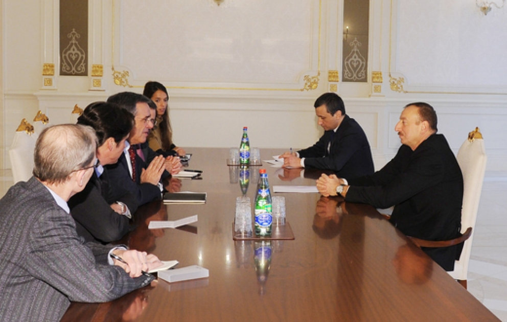 Azerbaijani President receives French Minister for Transport and Presidential Advisor for Diplomatic Affairs