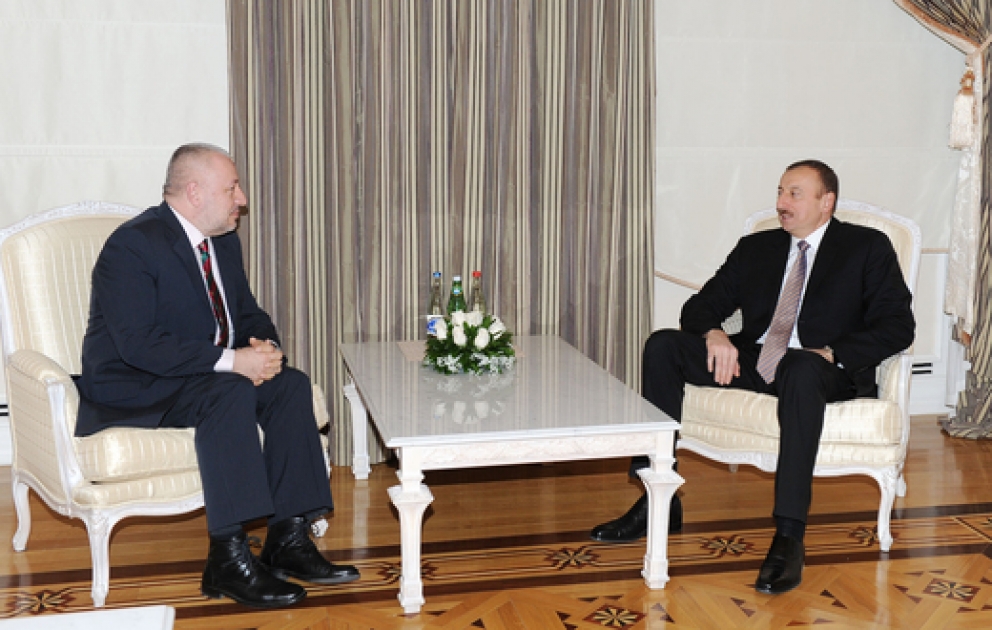 President of Azerbaijan Ilham Aliyev receives delegation led by Romania’s Presidential Advisor for National Security Julian Fota