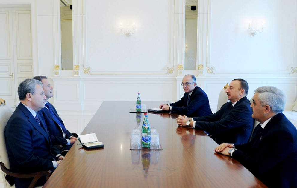 Azerbaijani President receives BP chairman