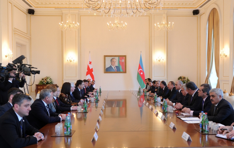 Presidents of Azerbaijan and Georgia have expanded meeting