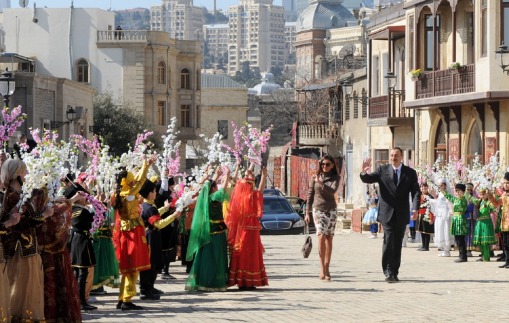 President Ilham Aliyev joins nationwide Novruz festivities in Baku