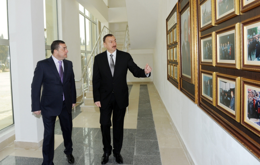President Ilham Aliyev inaugurates Youth Center in Masalli