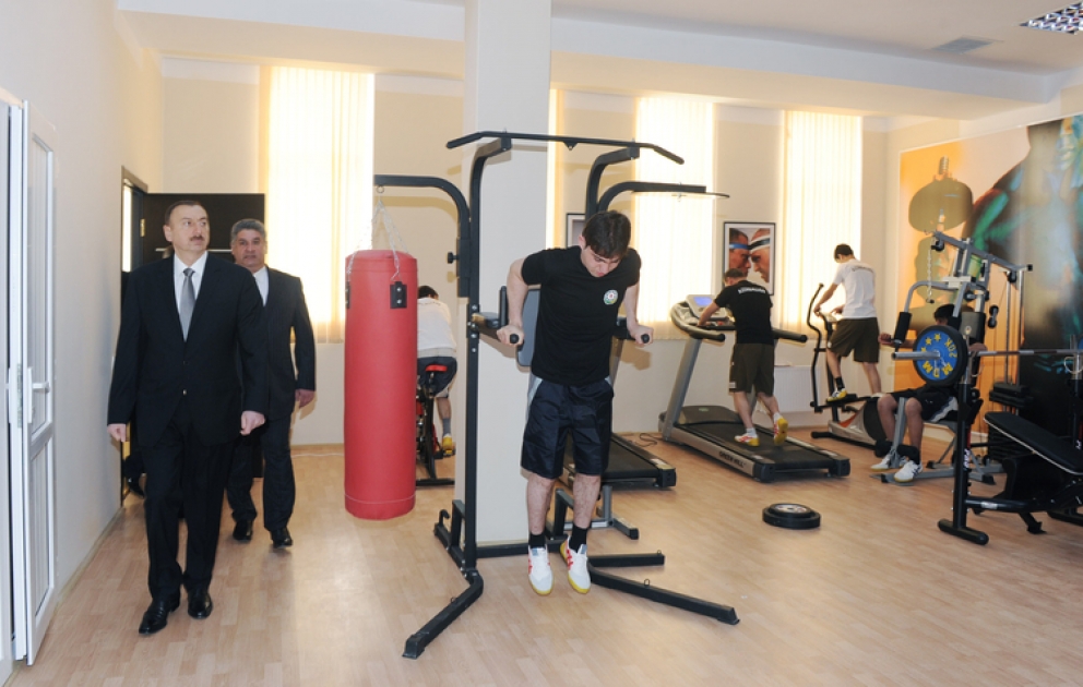 President Ilham Aliyev opens Astara Olympic Sport Complex