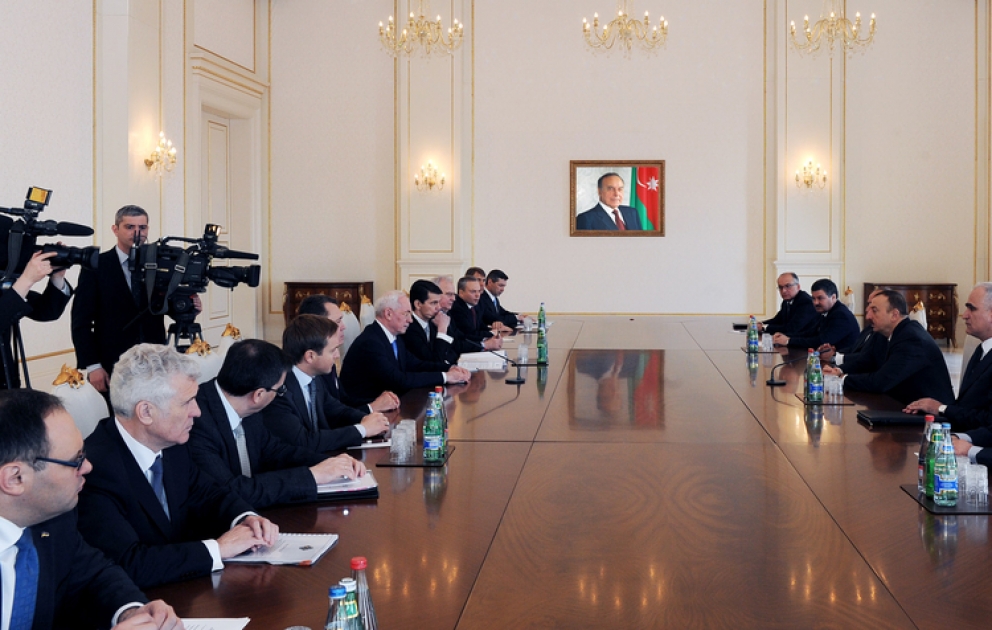 Azerbaijan`s President receives Ukrainian PM