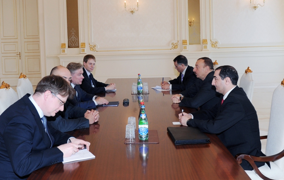 President Ilham Aliyev receives Lithuanian foreign minister