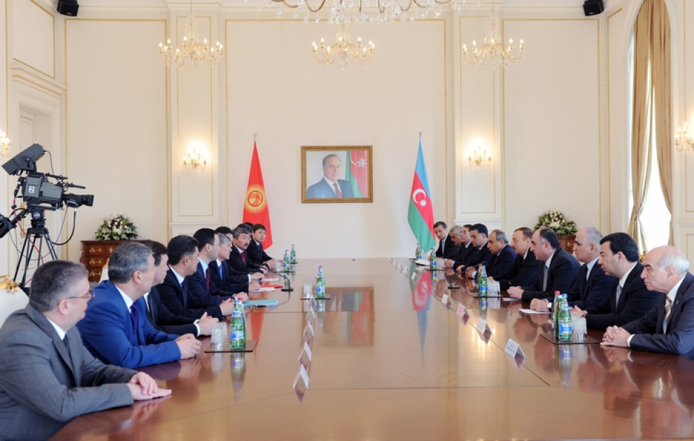 Presidents of Azerbaijan, Kyrgyzstan have expanded meeting