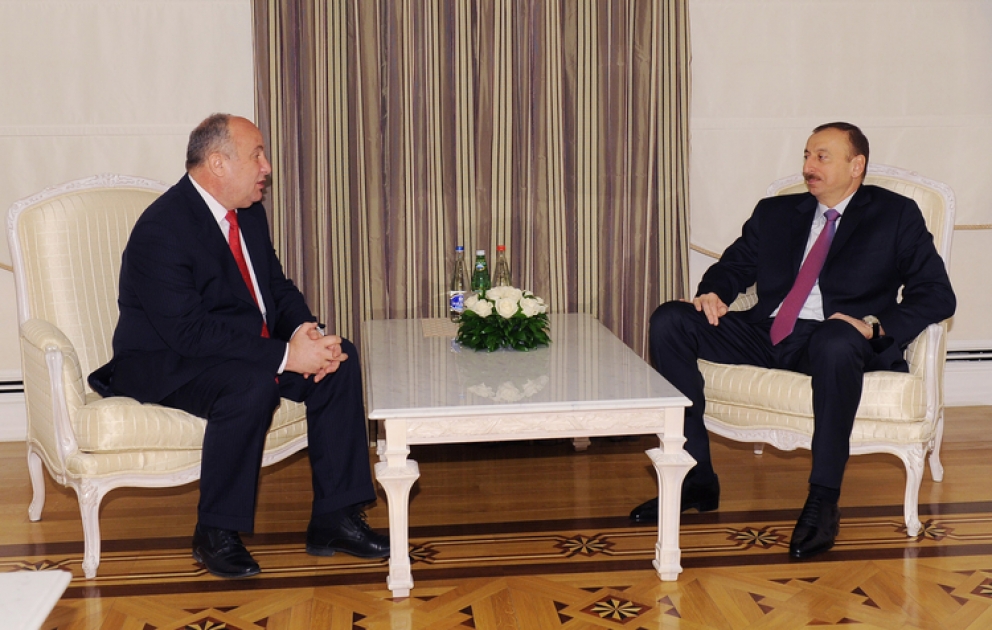 Azerbaijan`s President receives outgoing Bulgarian ambassador