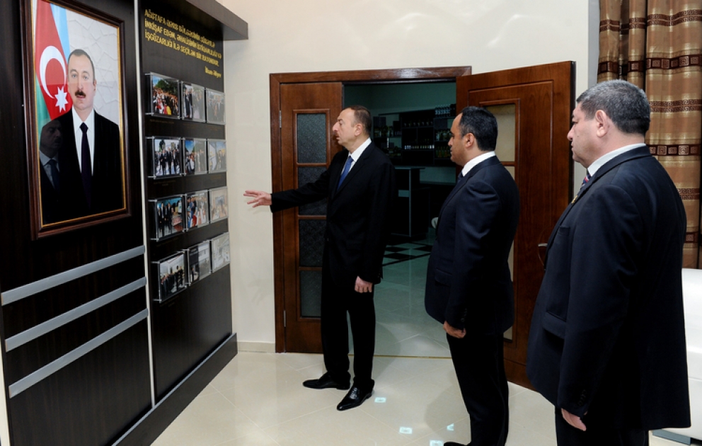 President Ilham Aliyev inaugurates Youth Center in Agstafa region