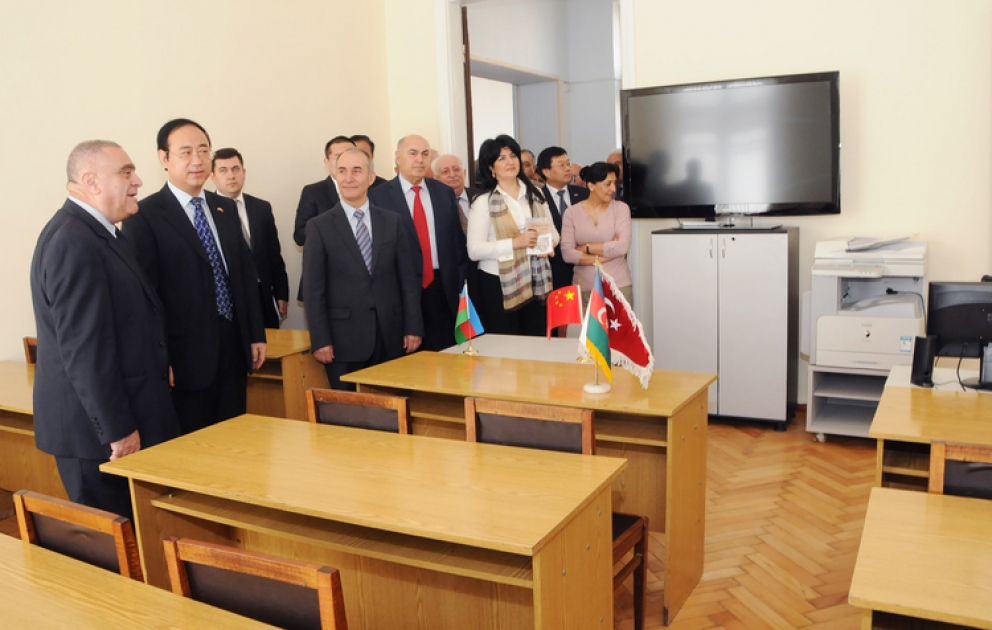Chinese Center opens at Azerbaijan`s Public Administration Academy