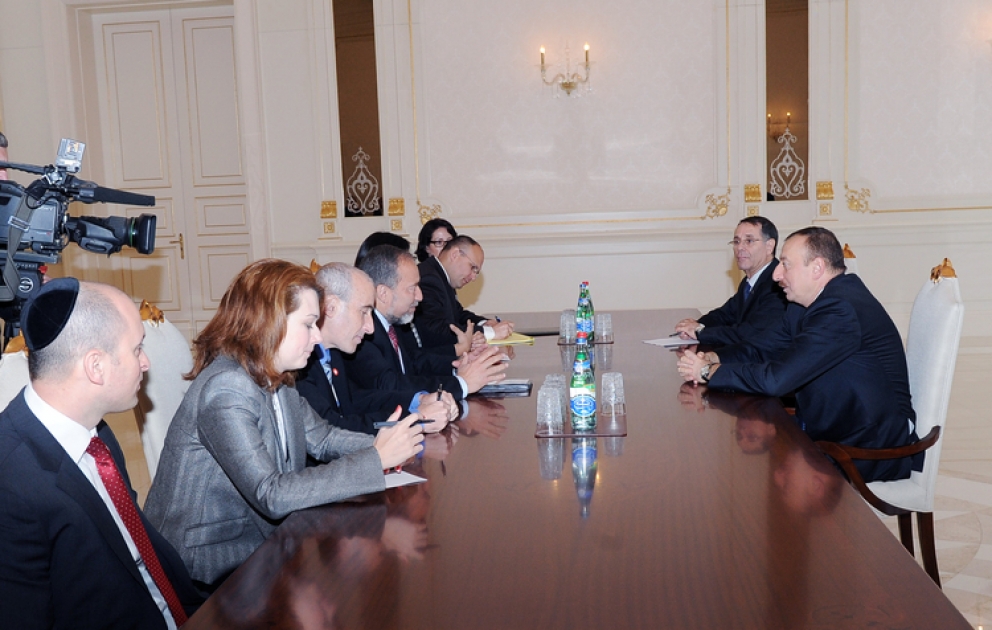 President of Azerbaijan receives Israeli Minister of Foreign Affairs
