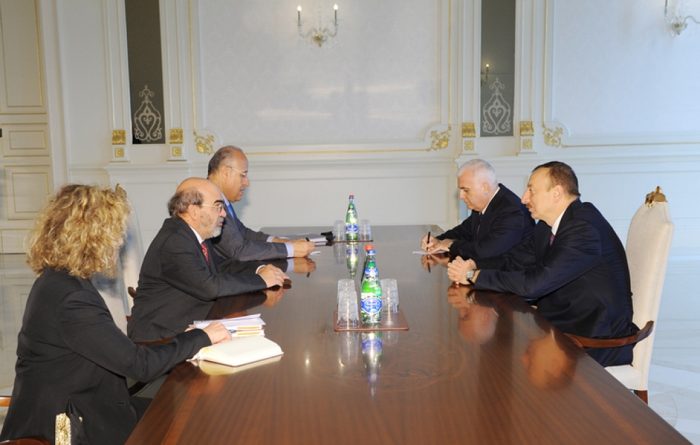 President of Azerbaijan receives Director-General of UN Food and Agriculture Organization