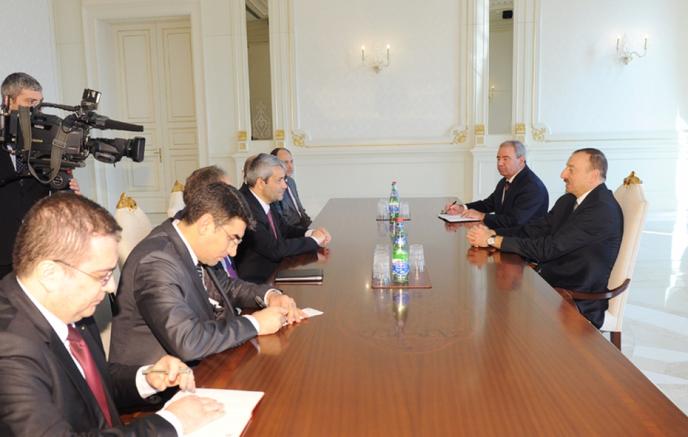 Azerbaijani President receives Turkish Minister of Science, Industry and Technology