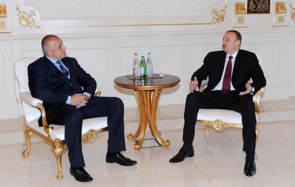 Azerbaijani President receives Bulgarian Premier