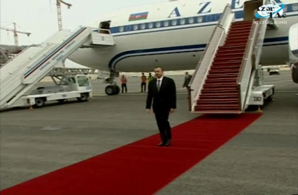 President of Azerbaijan ends his visit to United States