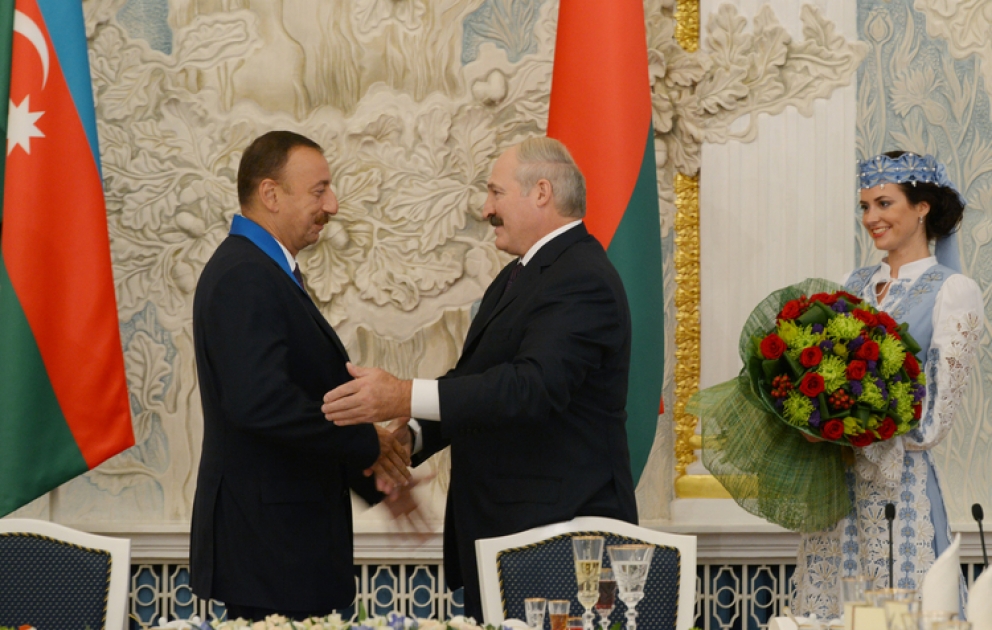 Un dîner en l’honneur du président azerbaïdjanais