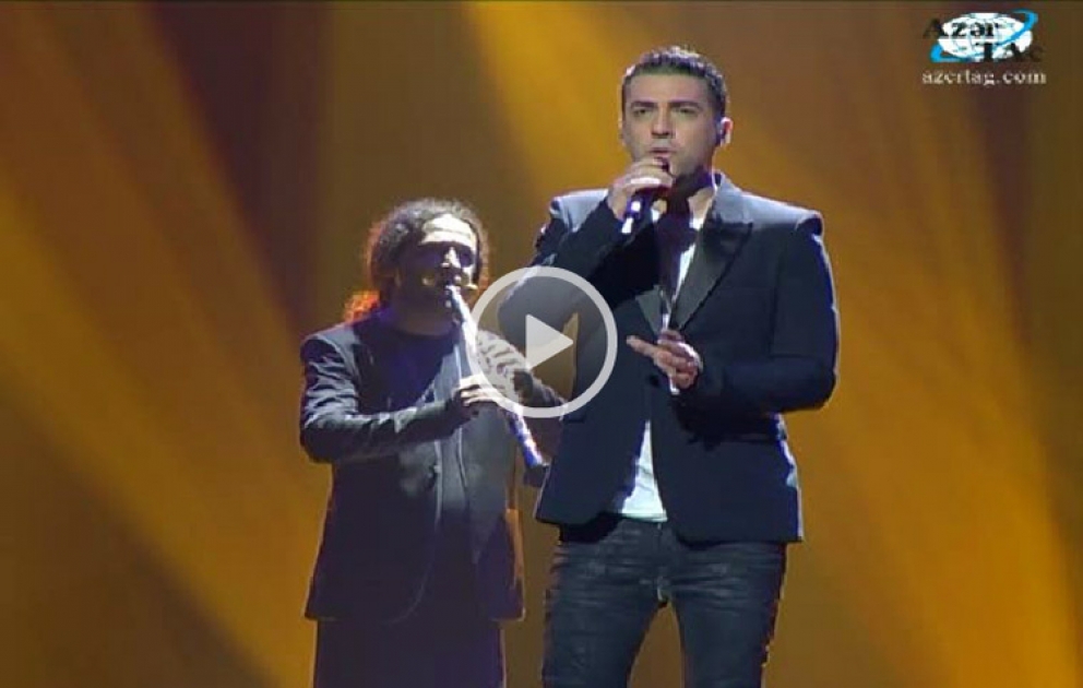 Serbian representative had second rehearsal in Baku Crystal Hall