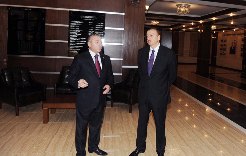 President Ilham Aliyev opens new headquarters of Nasimi district executive authorities