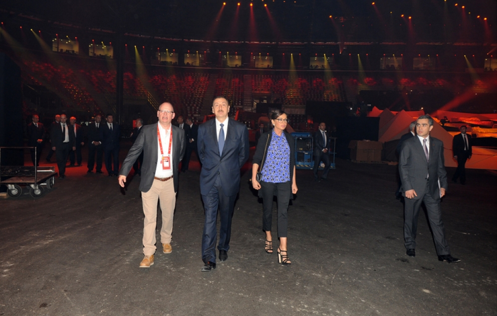Azerbaijan President opens Baku Crystal Hall – arena of Eurovision-2012
