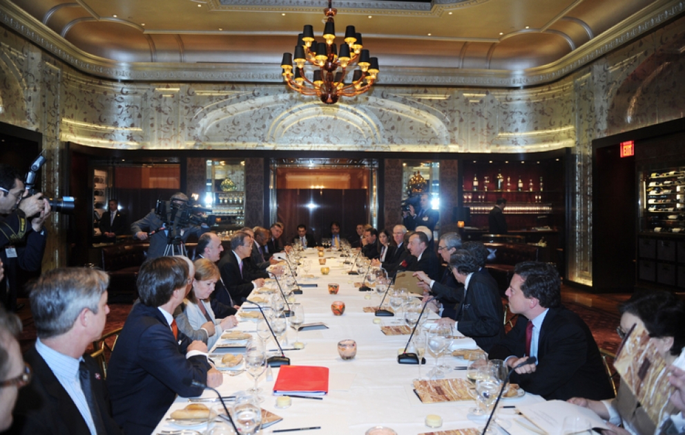 Azerbaijani President, UN Secretary General attend joint dinner hosted by UN Secretary General and Azerbaijan, current chair of UN Security Council