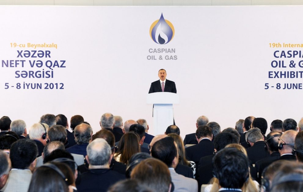 President Ilham Aliyev attends opening of 19th International Caspian Oil & Gas Exhibition and Conference Incorporating Refining and Petrochemicals