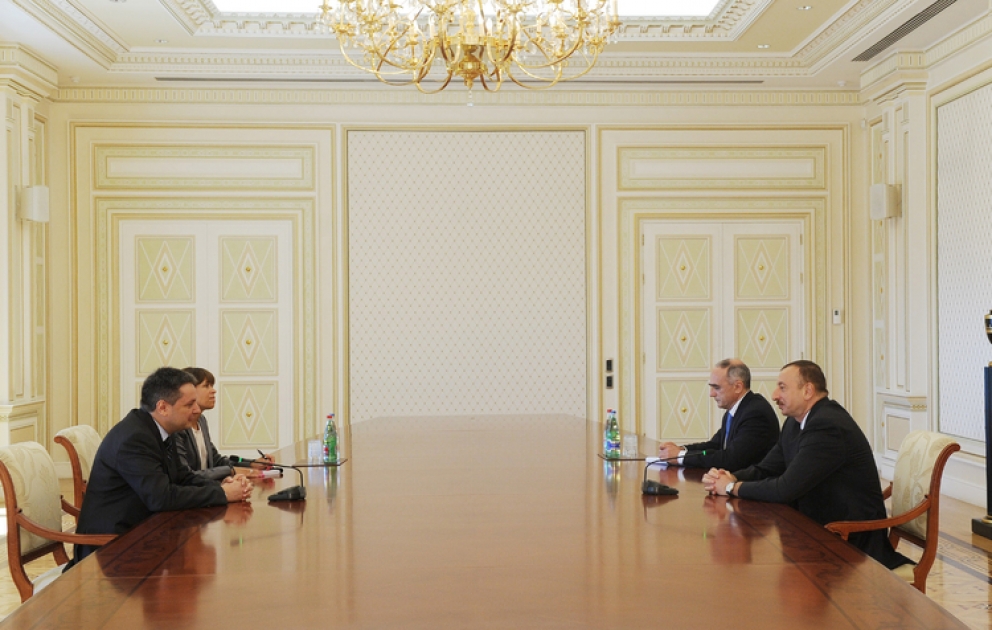 Azerbaijan`s President receives Foreign Minister of Principality of Andorra