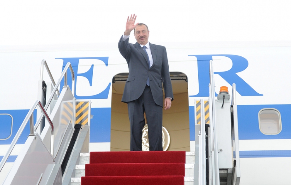 President Ilham Aliyev ends visit to Nakhchivan Autonomous Republic