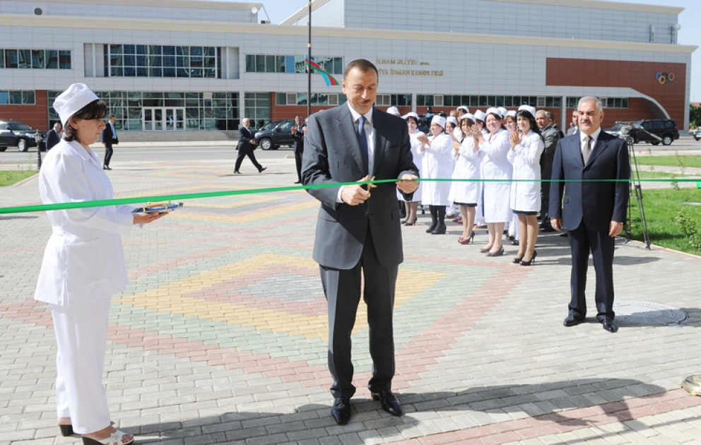 President Ilham Aliyev inaugurates Zarifa Aliyeva Nakhchivan Polyclinic
