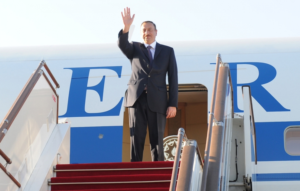 Azerbaijan`s President heads to Turkey for working visit