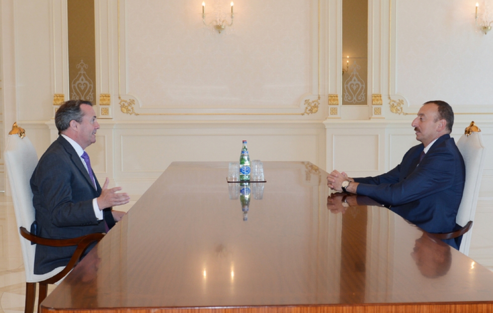 Azerbaijani President receives British MP