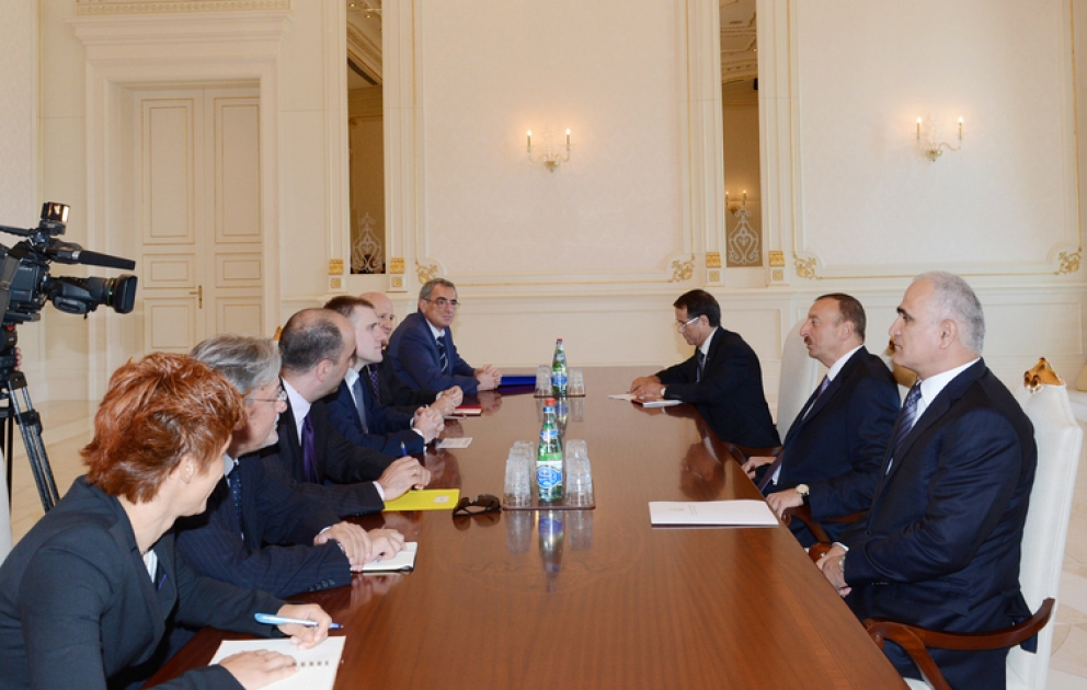 President Ilham Aliyev receives Montenegrin PM
