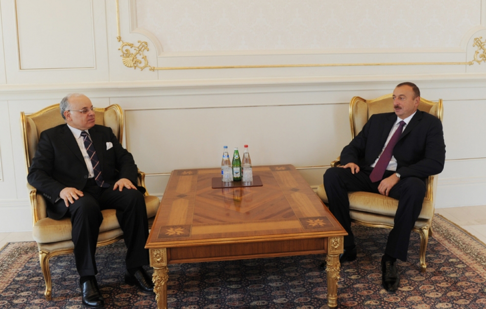 Azerbaijan`s President receives outgoing Egyptian ambassador