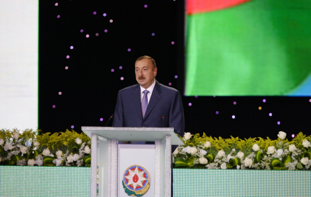 Le Président de la République d'Azerbaïdjan Ilham Aliyev a rencontré les gagnants du XXXe Jeux Olympiques d’été à Londres