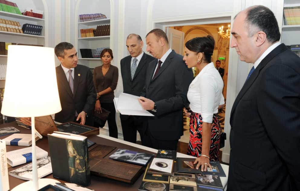 Le président Ilham Aliyev a participé à l’ouverture du Centre culturel azerbaïdjanais à Paris