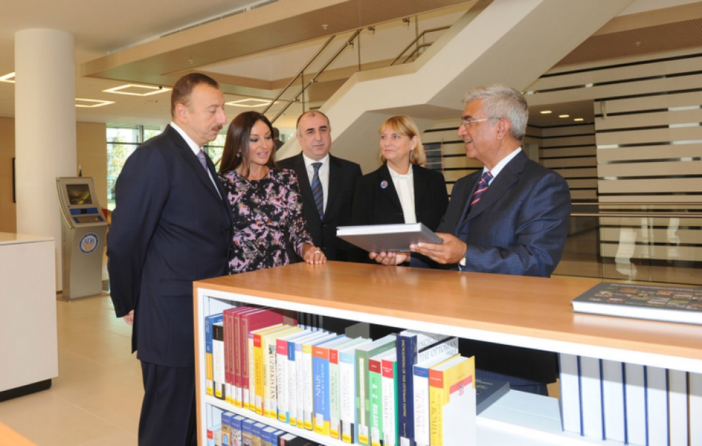 Le président Ilham Aliyev a participé à l’ouverture du nouveau bâtiment de l’Académie Diplomatique d’Azerbaïdjan