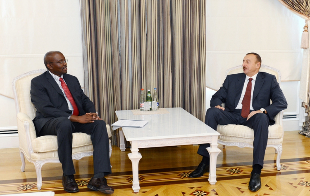 Le président azerbaïdjanais Ilham Aliyev a reçu Henry Kerali, directeur de la Banque mondiale pour la région du Caucase du Sud
