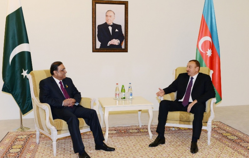 Le président azerbaïdjanais Ilham Aliyev s’est entretenu avec son homologue pakistanais Asif Ali Zaradari
