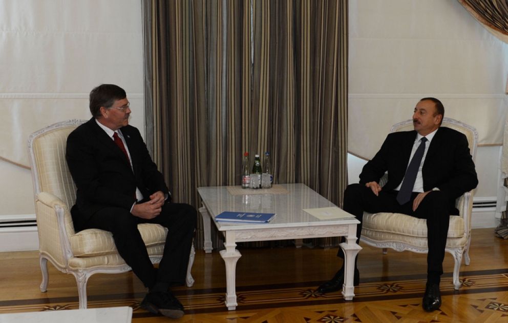 Le président azerbaïdjanais Ilham Aliyev a reçu le nouveau coordinateur résident de l’ONU en Azerbaïdjan