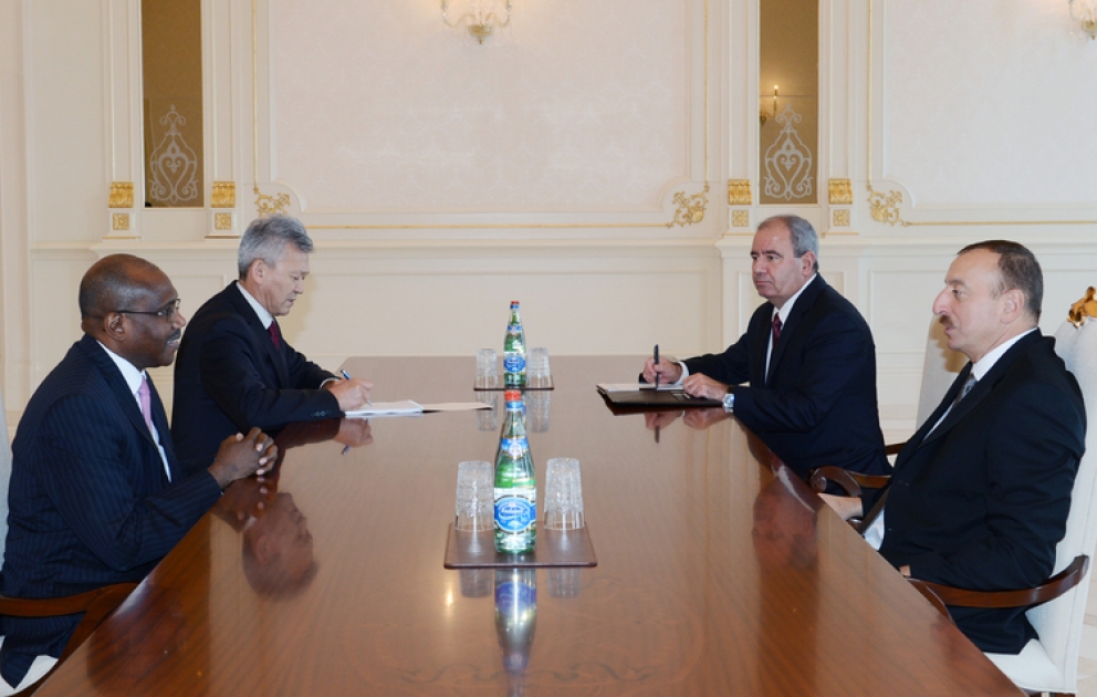 Le président azerbaïdjanais Ilham Aliyev a reçu Hamadoun Touré, Secrétaire général de l’Union internationale des télécommunications