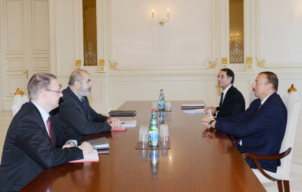 Le président Ilham Aliyev a reçu le représentant spécial de l’Union européenne pour le Caucase du Sud et la Géorgie
